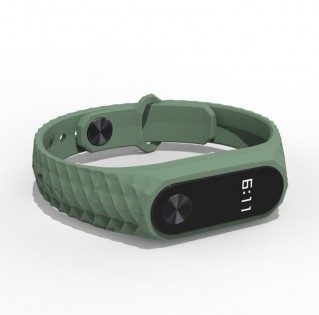Ремешок для Xiaomi Mi Band 2 wristband Aurora anti-off Khaki